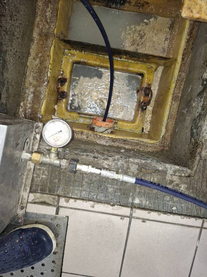 桃園大溪廚房儲油槽排水管疏通